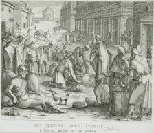 The Grain Weighers, between circa 1610 and circa 1612. Creator: Jacques Callot