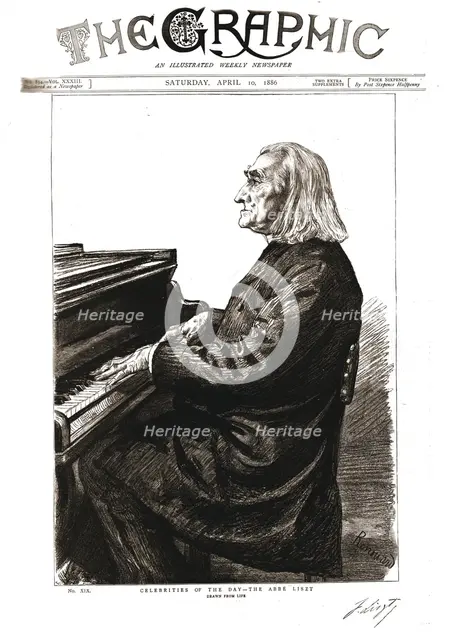 'The Graphic, Front Cover April 10th.1886', 1886.  Creator: Unknown.