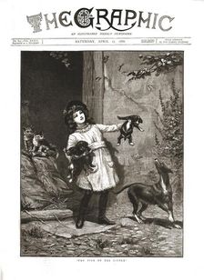 The Graphic, Front Cover April 17th.1886 1886. Creator: Unknown