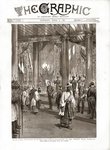 The Graphic, Front Cover April 3.1886 1886. Creator: Unknown