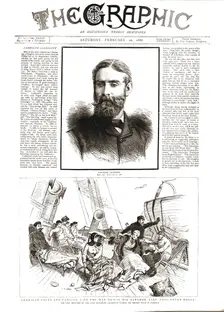 The Graphic, Front Cover February 20th. 1886 1886. Creator: Unknown