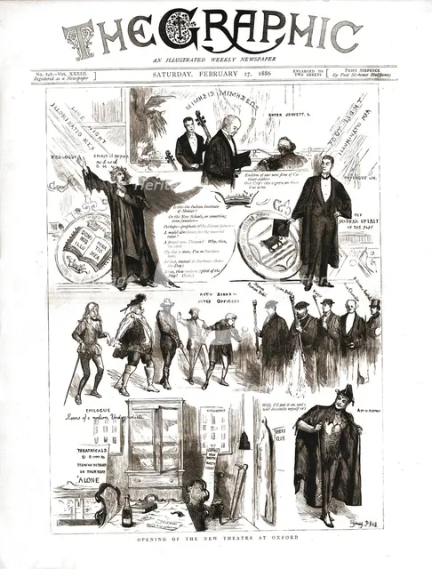'The Graphic, Front Cover February 27th. 1886', 1886.  Creator: Unknown.