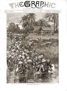 The Graphic, Front Cover January 16th. 1886 1886. Creator: Unknown