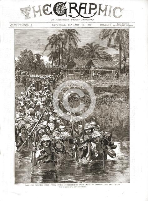 'The Graphic, Front Cover January 16th. 1886', 1886.  Creator: Unknown.