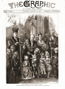 The Graphic, Front Cover January 23rd. 1886 1886. Creator: Sydney Prior Hall
