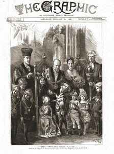 The Graphic, Front Cover January 23rd. 1886 1886. Creator: Sydney Prior Hall