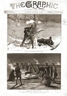 The Graphic, Front Cover January 2nd 1886 1886. Creator: Unknown
