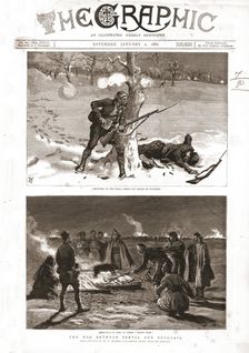 The Graphic, Front Cover January 2nd 1886 1886. Creator: Unknown