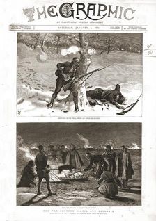 The Graphic, Front Cover January 2nd 1886 1886. Creator: Unknown