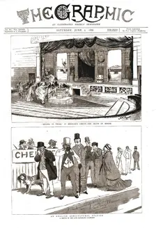 The Graphic, Front Cover June 5th. 1886 1886. Creators: Unknown, HM Pagel