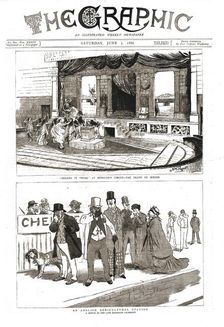 The Graphic, Front Cover June 5th. 1886 1886. Creators: Unknown, HM Pagel