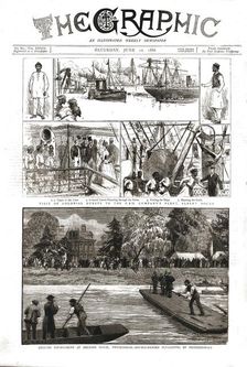 The Graphic, Front Cover June 12th 1886 1886. Creator: Unknown