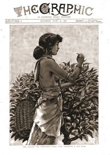 The Graphic, Front Cover June 19th. 1886 1886. Creator: Unknown