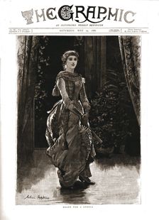 The Graphic, Front Cover May 29th. 1886 1886. Creator: Arthur Hopkins