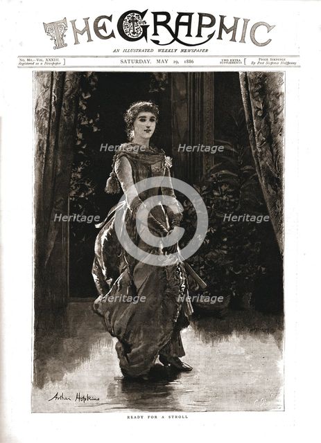 'The Graphic, Front Cover May 29th. 1886', 1886.  Creator: Arthur Hopkins.