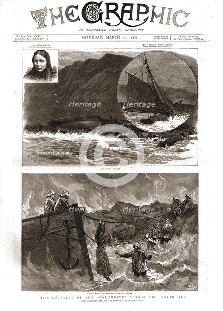 'The Graphic, Front Cover March 13th.1886', 1886.  Creator: Unknown.