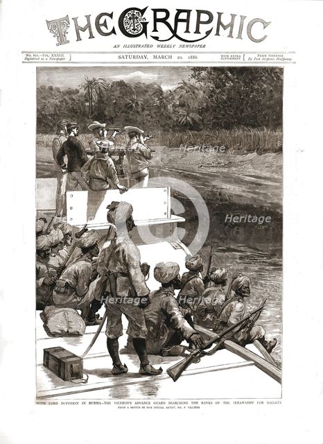 'The Graphic, Front Cover March 20th.1886', 1886.  Creator: Unknown.