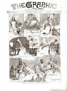 The Graphic, Front Cover March 27th.1886 1886. Creator: Unknown