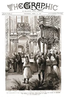 The Graphic, Front Cover Saturday April 12, 1890 1890. Creator: Unknown