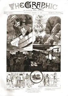 'The Graphic, Front Cover Saturday August 25th. 1888 1888. Creator: Unknown