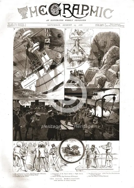 ''The Graphic, Front Cover Saturday August 25th. 1888', 1888. Creator: Unknown.