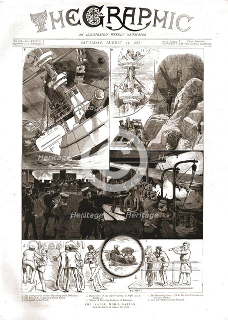 ''The Graphic, Front Cover Saturday August 25th. 1888', 1888. Creator: Unknown.