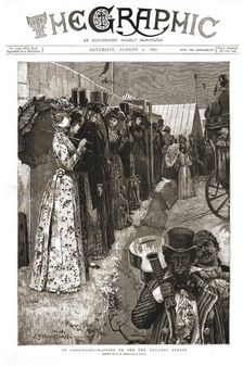 'The Graphic, Front Cover Saturday August 2, 1890 1890. Creator: Unknown