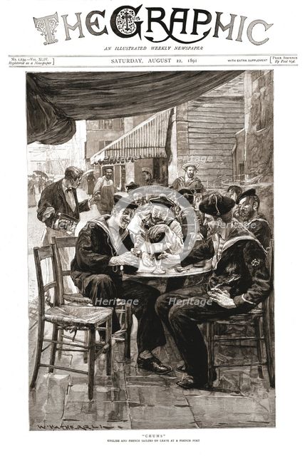 ''The Graphic, Front Cover Saturday, August 22, 1891', 1891. Creator: William Hatherell.