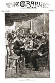 'The Graphic, Front Cover Saturday, August 22, 1891 1891. Creator: William Hatherell