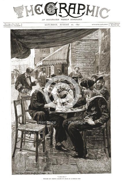 ''The Graphic, Front Cover Saturday, August 22, 1891', 1891. Creator: William Hatherell.