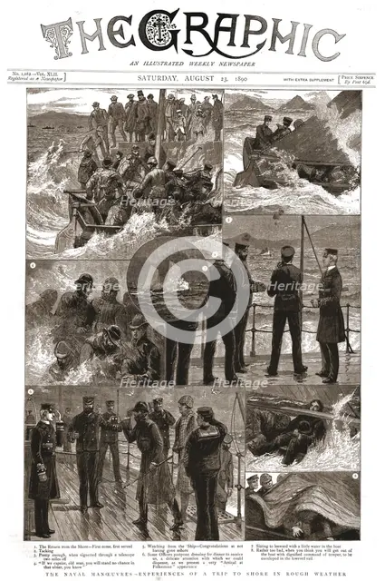 ''The Graphic, Front Cover Saturday August 23, 1890', 1890. Creator: Unknown.