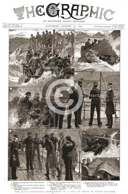 ''The Graphic, Front Cover Saturday August 23, 1890', 1890. Creator: Unknown.