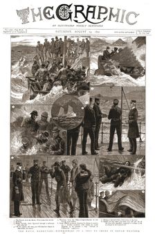 'The Graphic, Front Cover Saturday August 23, 1890 1890. Creator: Unknown