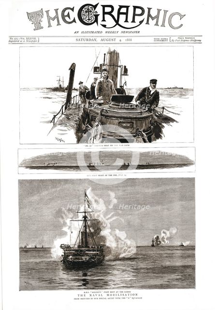 ''The Graphic, Front Cover Saturday August 4th. 1888', 1888. Creator: Unknown.