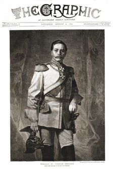 'The Graphic, Front Cover Saturday August 9, 1890 1890. Creator: Unknown