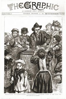 'The Graphic, Front Cover Saturday, December 12, 1891 1891. Creator: Paul Charles Renouard