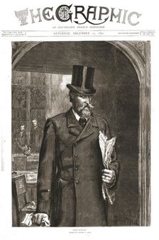 'The Graphic, Front Cover Saturday, December 13, 1890 1890. Creator: Sydney Prior Hall