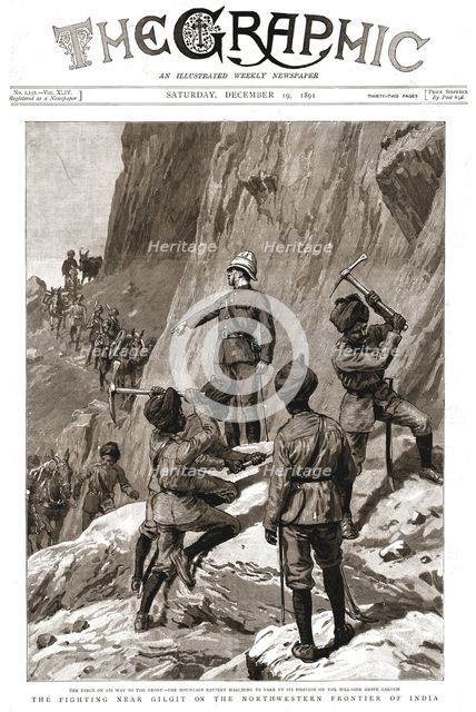 ''The Graphic, Front Cover Saturday, December 19, 1891', 1891. Creator: Unknown.