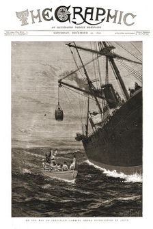 'The Graphic, Front Cover Saturday, December 20, 1890 1890. Creator: Unknown