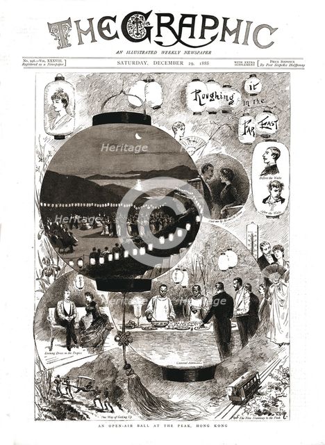 ''The Graphic, Front Cover Saturday December 29. 1888', 1888. Creator: Unknown.