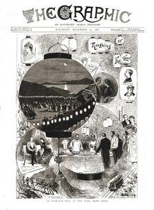 'The Graphic, Front Cover Saturday December 29. 1888 1888. Creator: Unknown