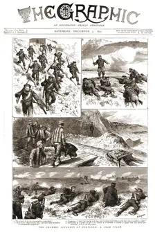 'The Graphic, Front Cover Saturday, December 5, 1891 1891. Creator: Unknown