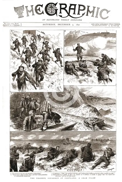 ''The Graphic, Front Cover Saturday, December 5, 1891', 1891. Creator: Unknown.