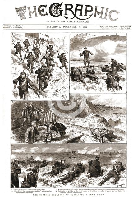 ''The Graphic, Front Cover Saturday, December 5, 1891', 1891. Creator: Unknown.