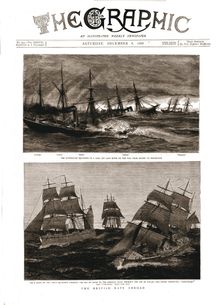 'The Graphic, Front Cover Saturday December 8. 1888 1888. Creator: Unknown