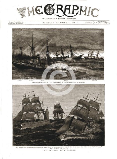 ''The Graphic, Front Cover Saturday December 8. 1888', 1888. Creator: Unknown.