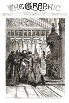 'The Graphic, Front Cover Saturday February 1. 1890 1890. Creator: Unknown