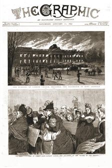 'The Graphic, Front Cover Saturday January 11. 1890 1890. Creator: Charles Edwin Fripp