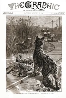 'The Graphic, Front Cover Saturday January 18. 1890 1890. Creator: Charles Edwin Fripp