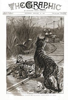 'The Graphic, Front Cover Saturday January 18. 1890 1890. Creator: Charles Edwin Fripp